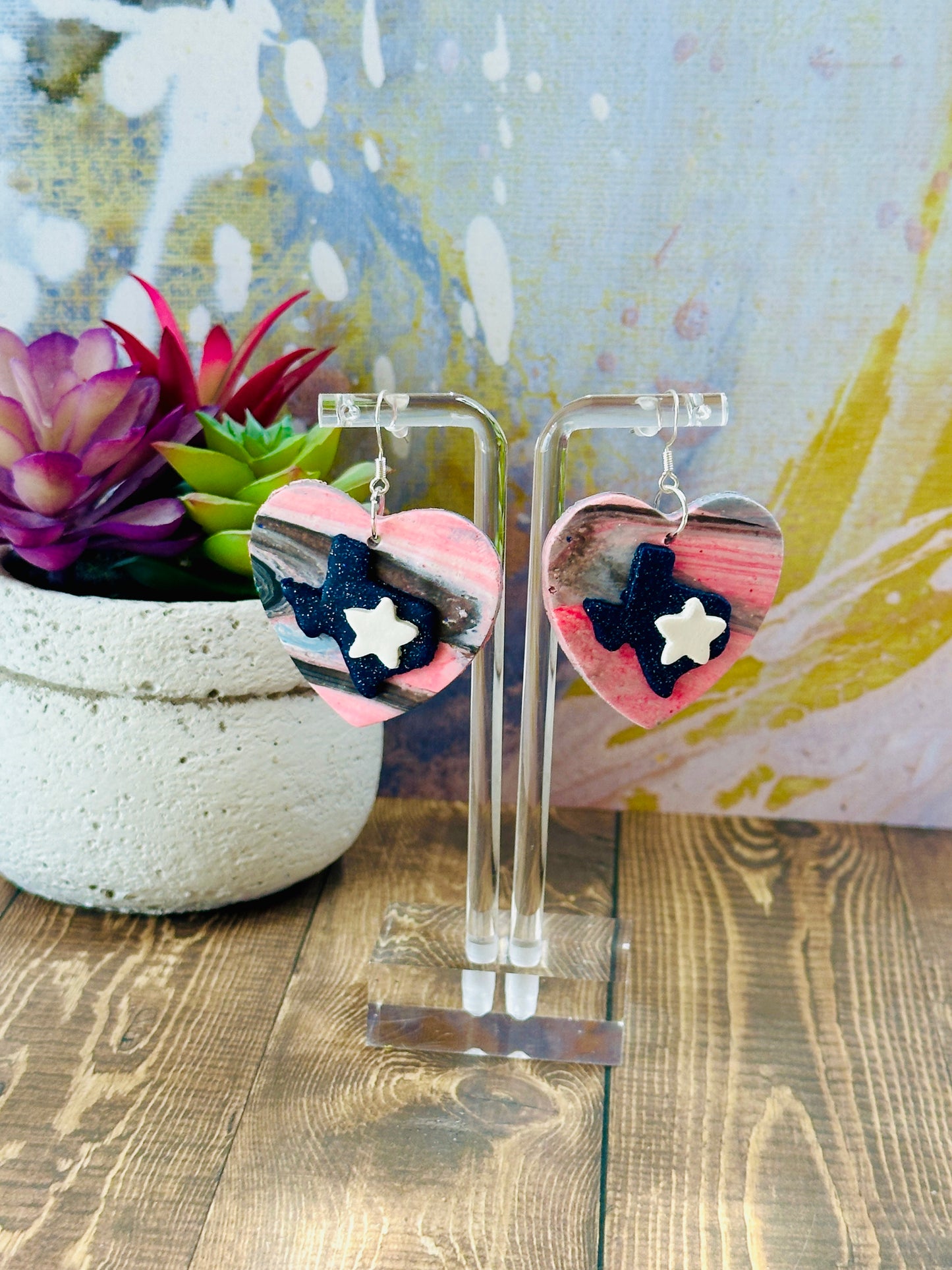 Texas Pride Earrings