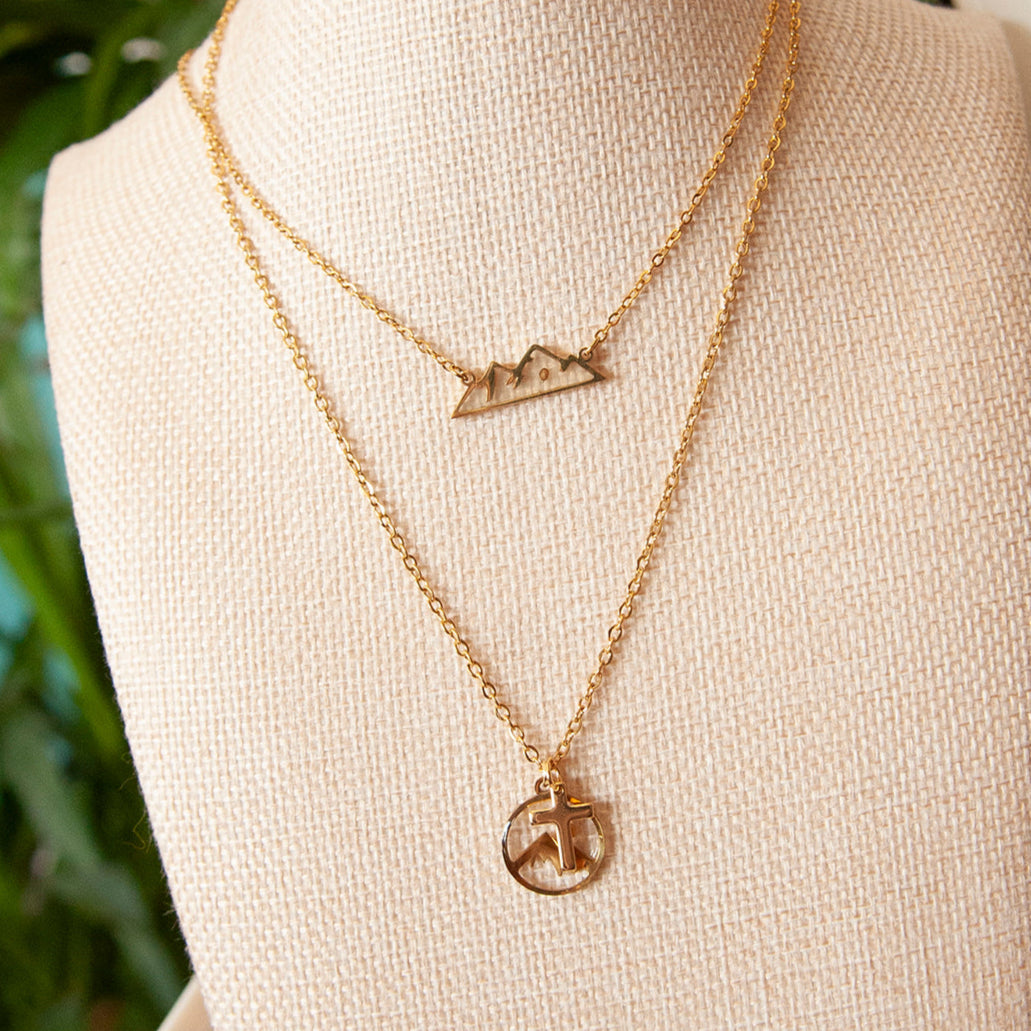 FAITH CAN MOVE MOUNTAINS Collection- Earrings Necklaces