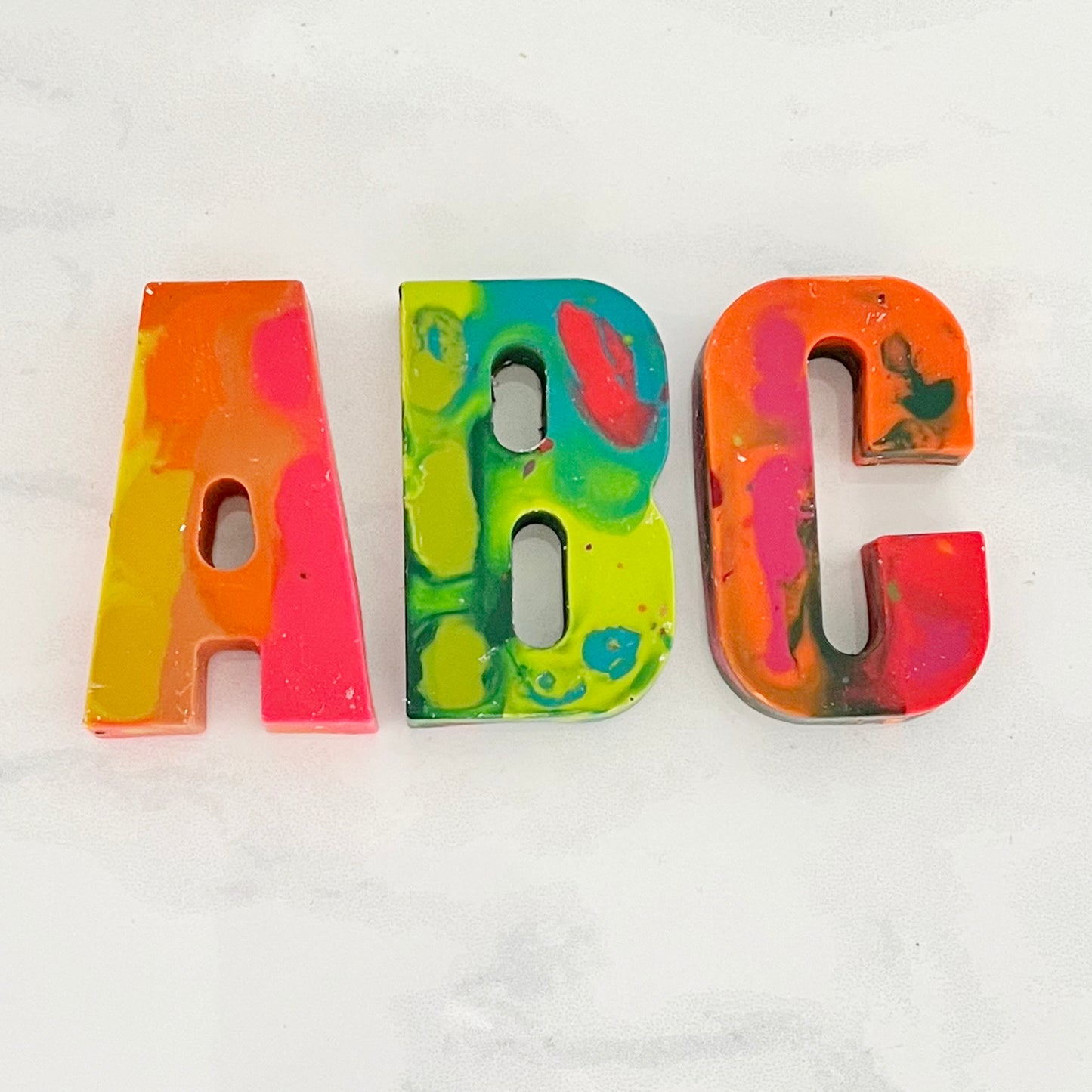 Letter Crayons