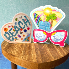 Beach Waterproof & UV-Resistant Stickers