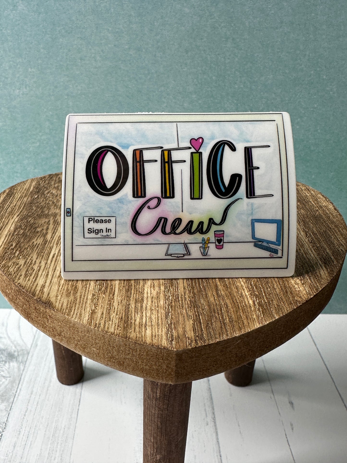 Stickers- Office Crew