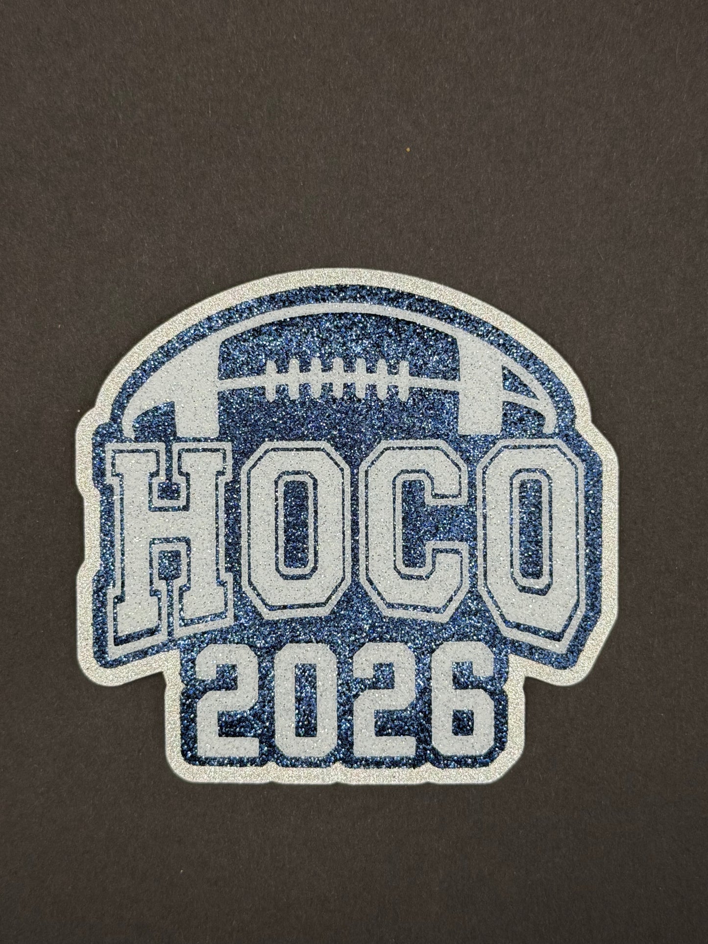 Large Cutout -Purple HOCO 2026 Football