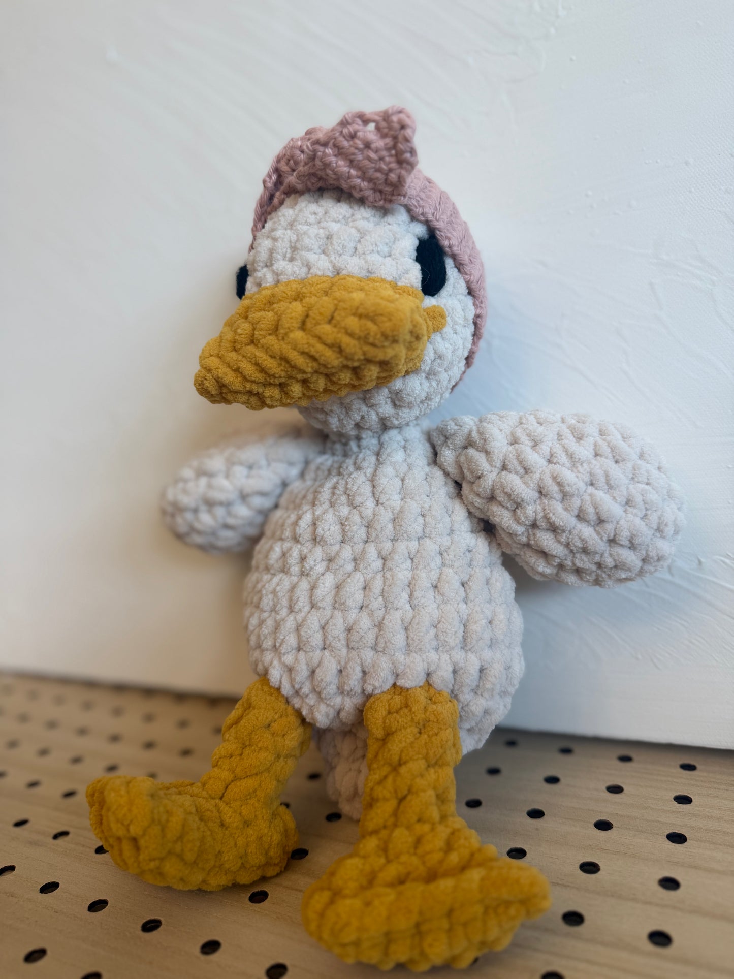 Della Duck with Pink Headband