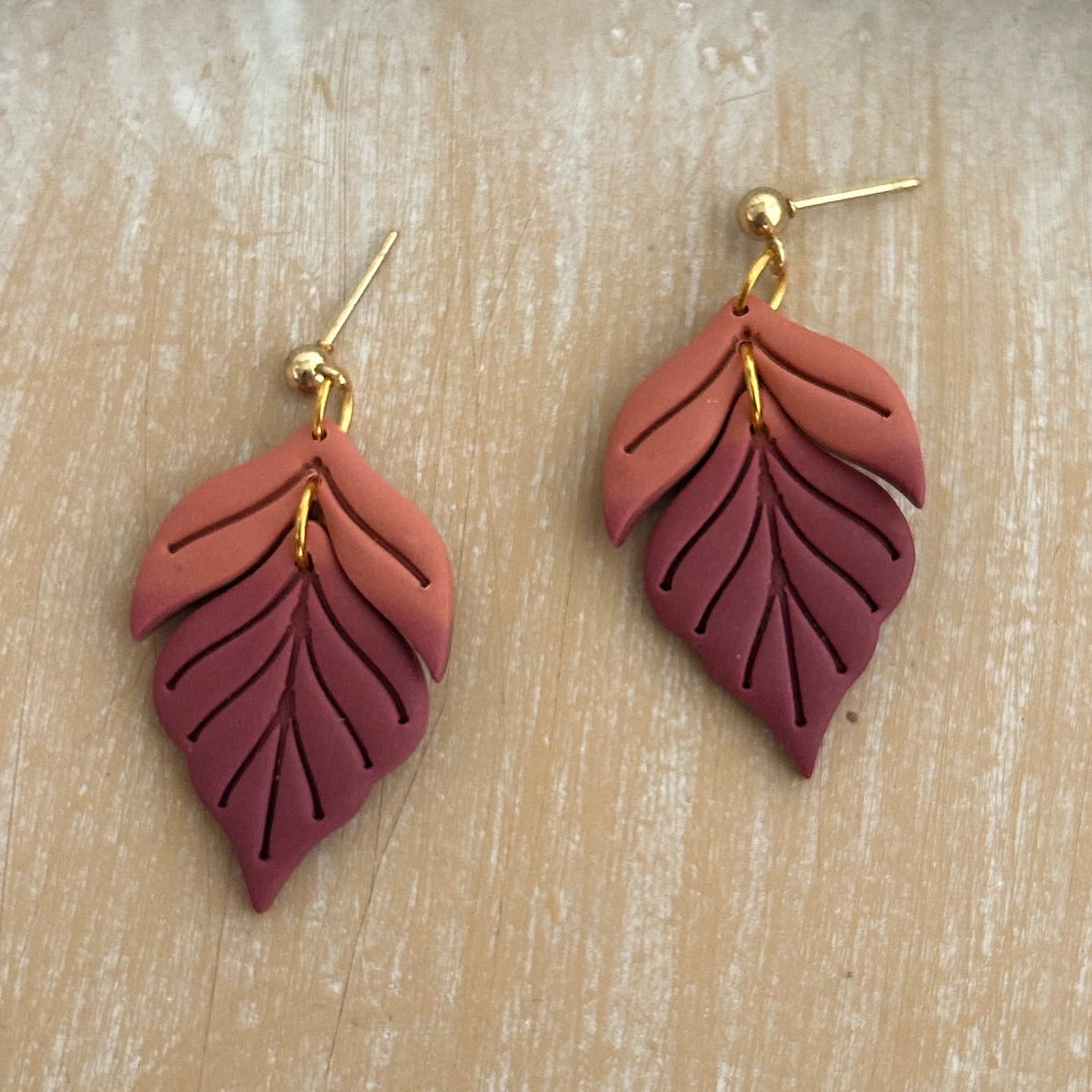Fall Leaf Earrings
