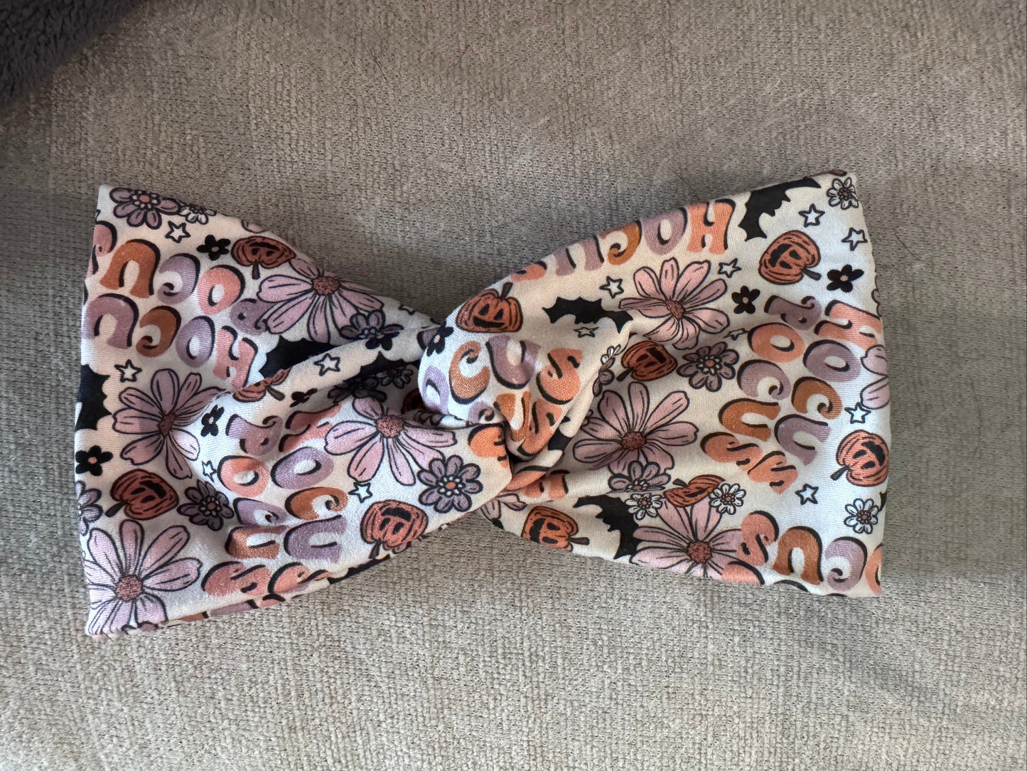 Halloween/fall comfort headbands