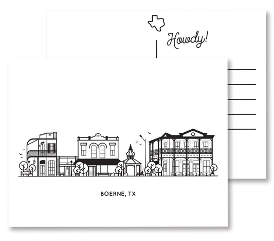 Postcards- Boerne skyline