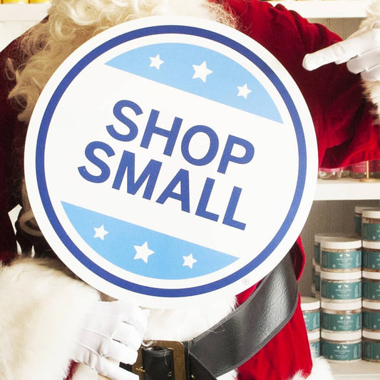 Santa Claus is Coming to Town {and he's SHOPPING SMALL!}
