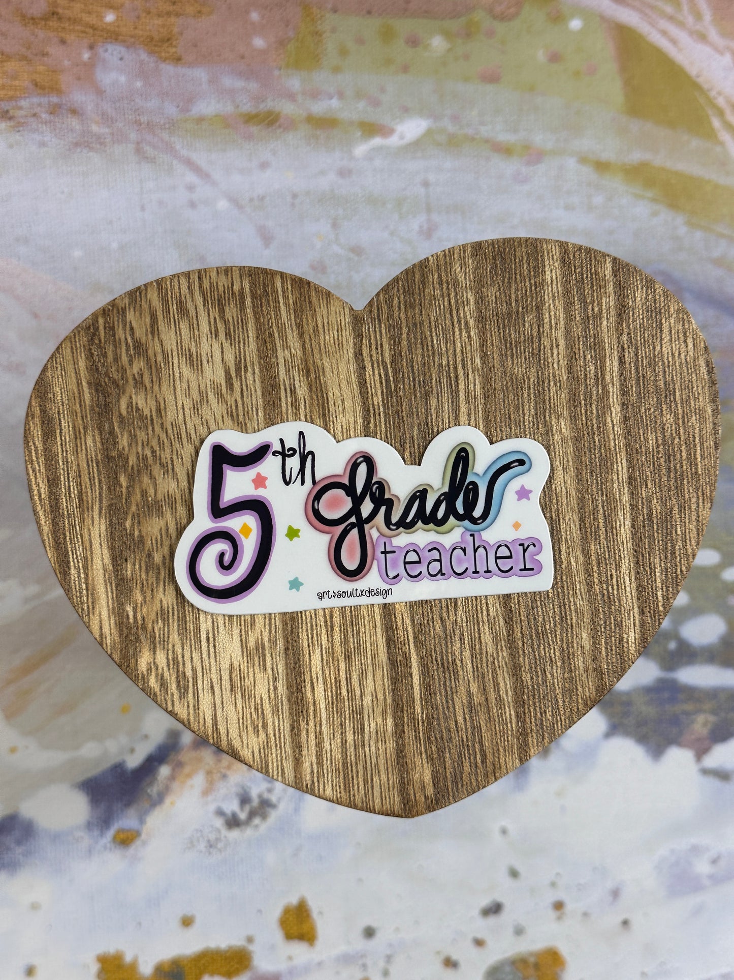 Stickers- Teacher Grade Level