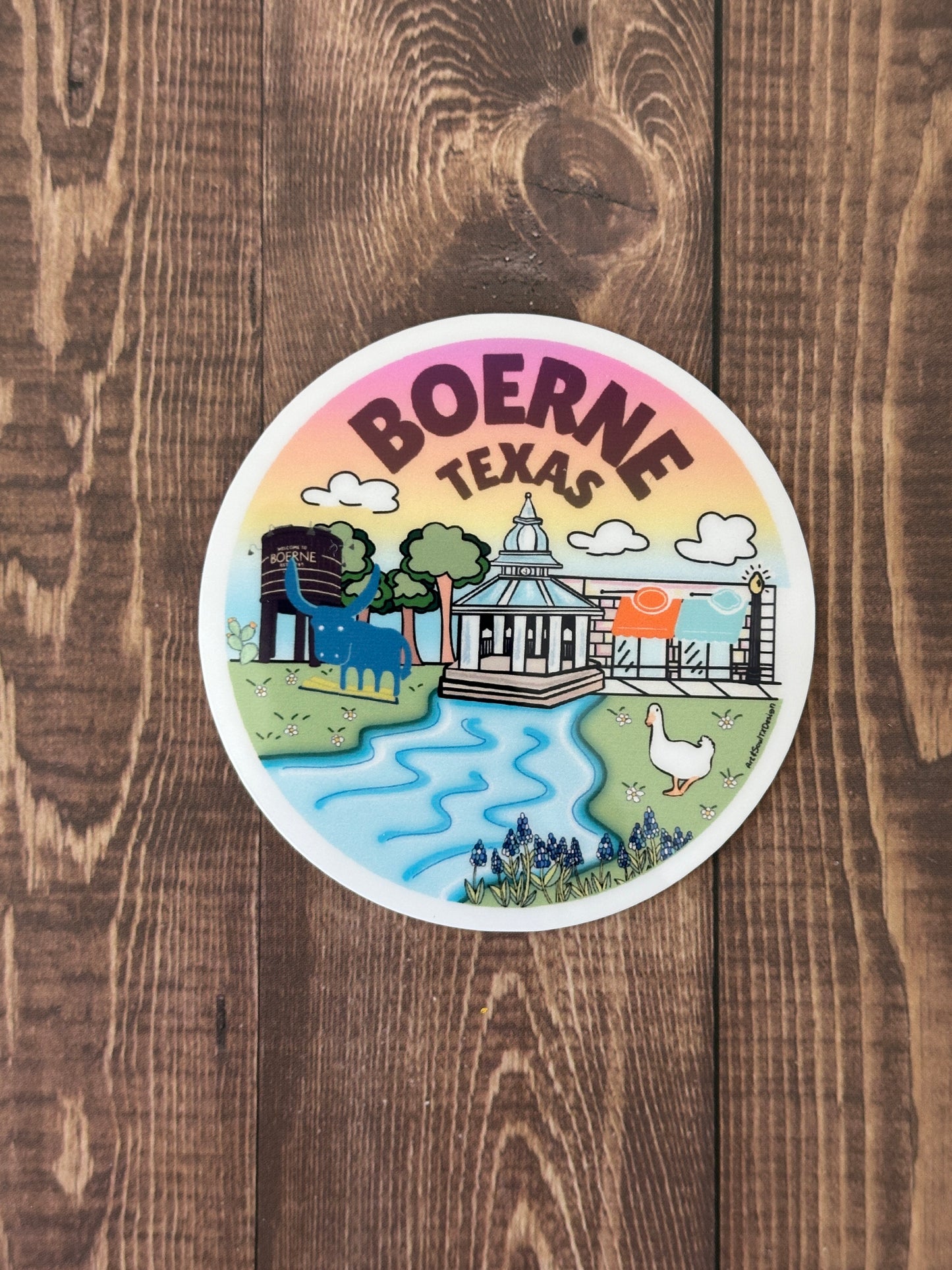 Stickers- Welcome to Boerne