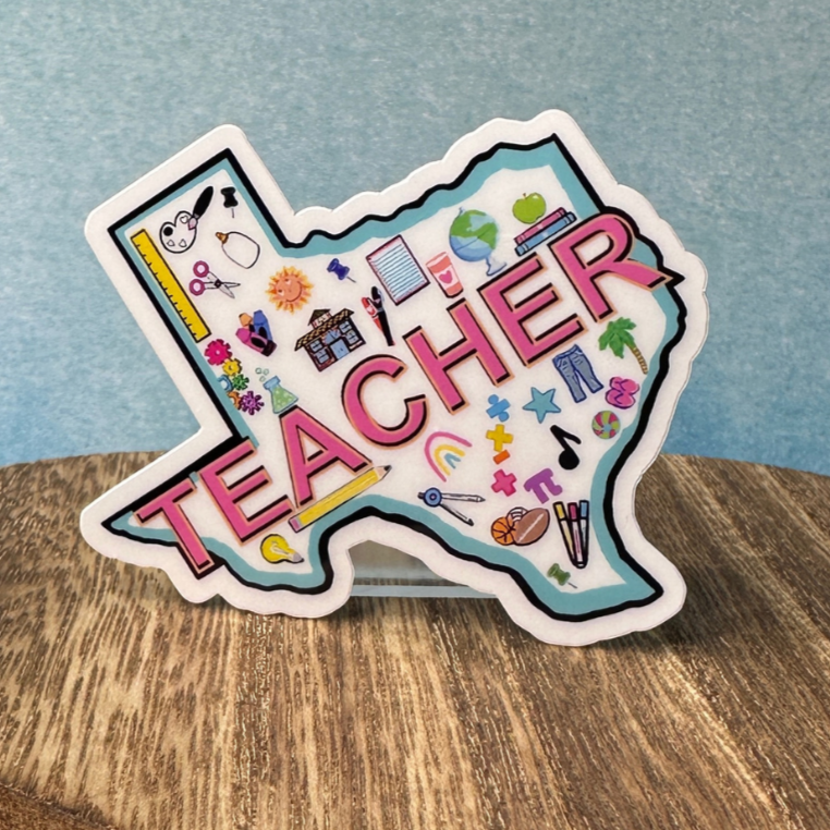 Stickers- Texas Teacher