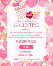 Galentines Bingo - February 8th
