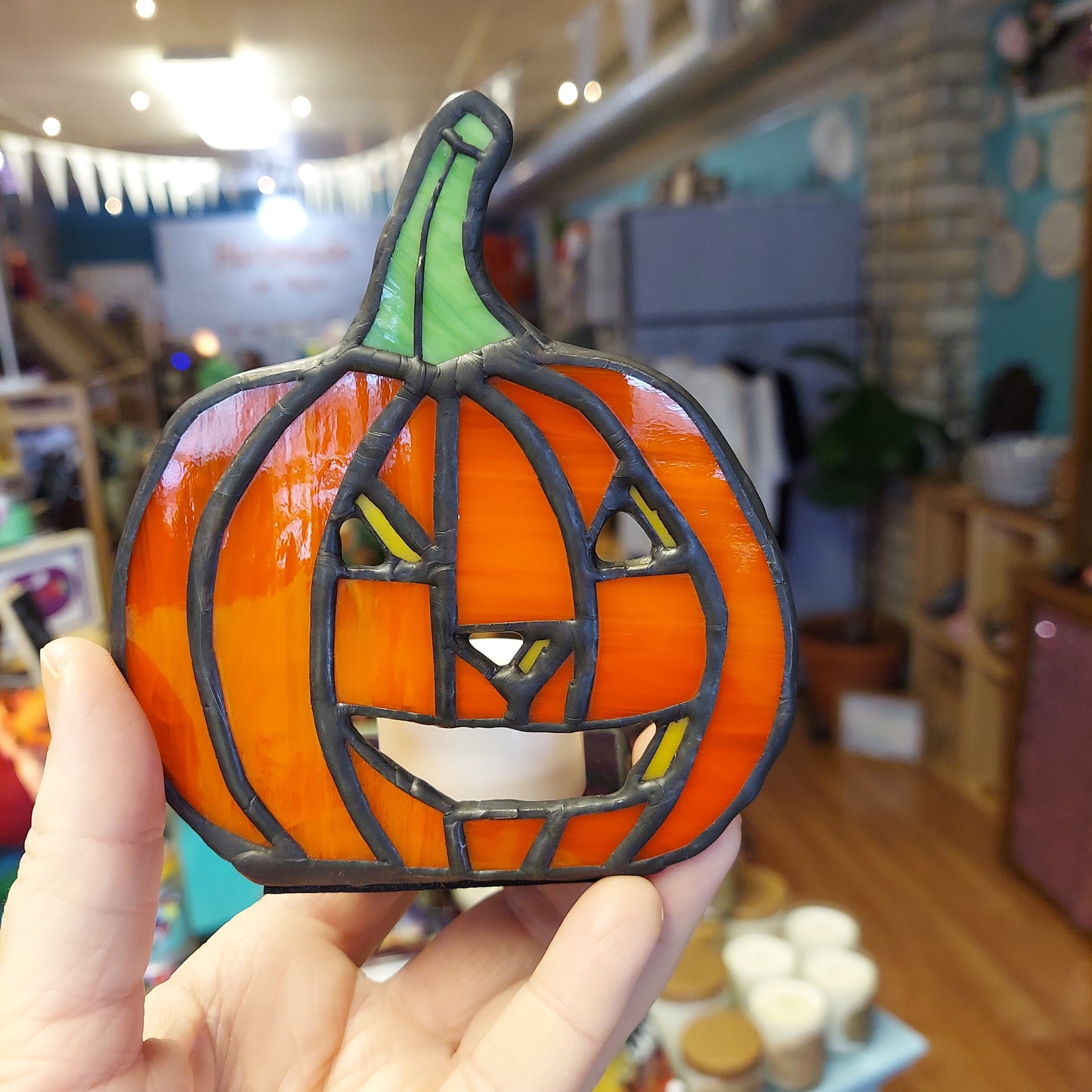 Votive Holder- Jack-o-Lantern