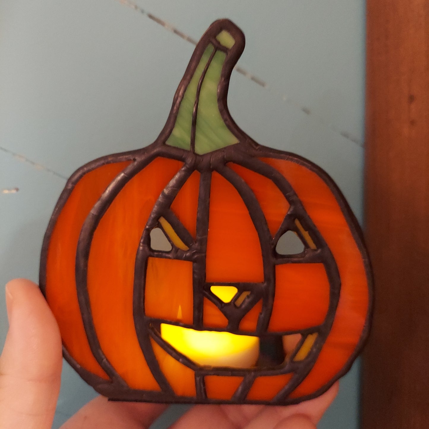 Votive Holder- Jack-o-Lantern