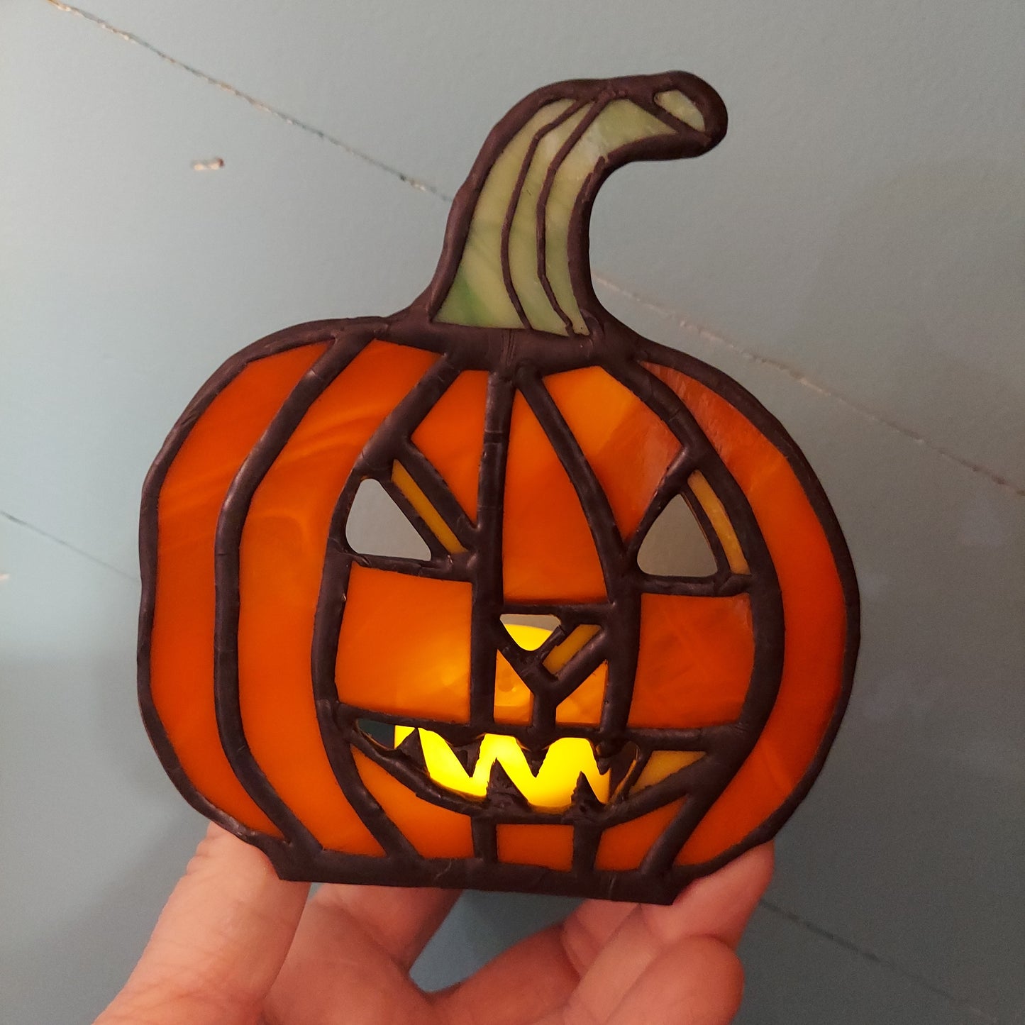 Votive Holder- Jack-o-Lantern
