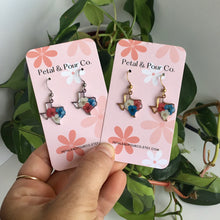 Patriotic Texas Earrings