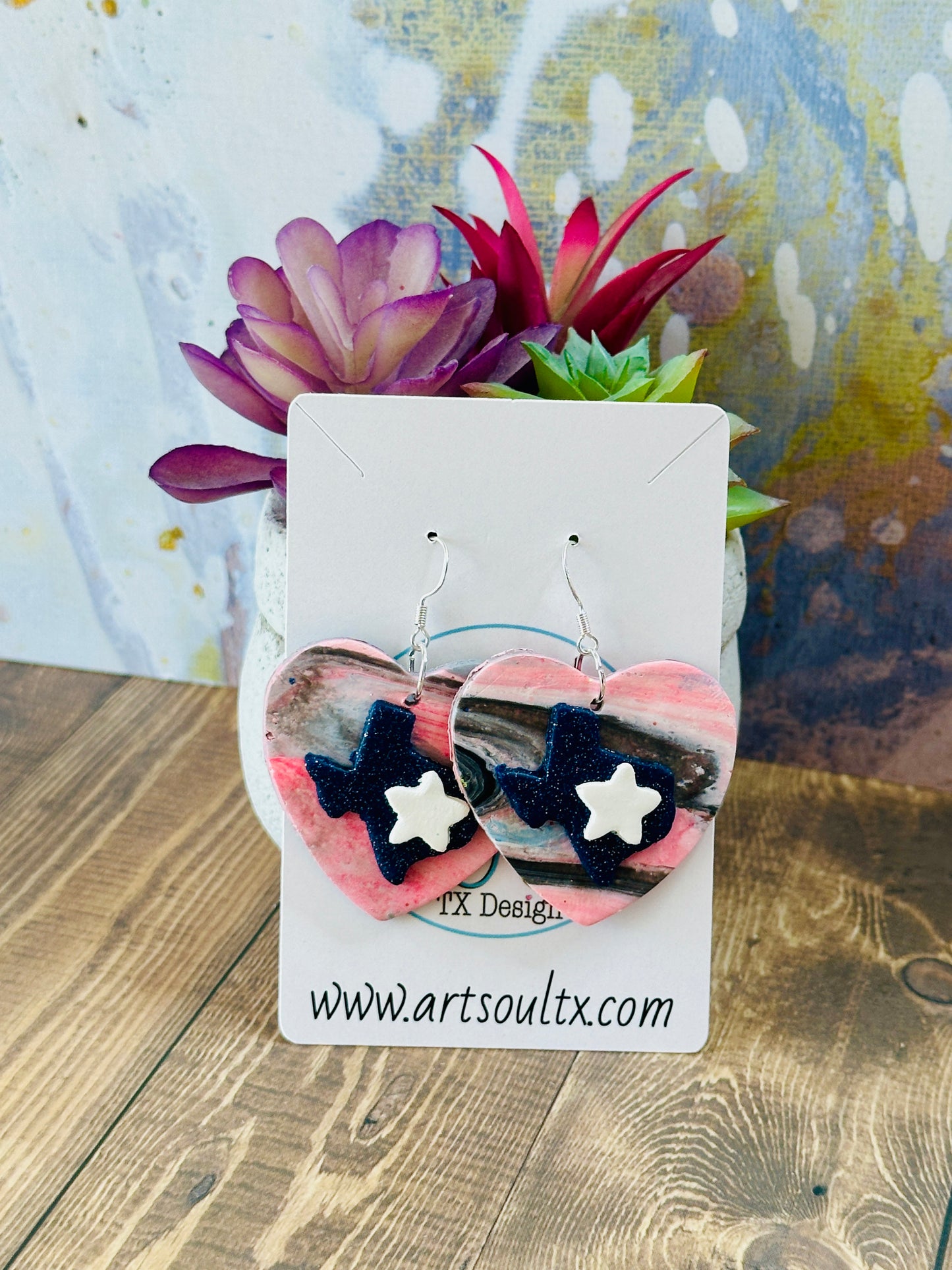 Texas Pride Earrings