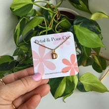 Initial Charm Necklace (Gold)