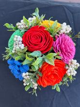Sola Wood flowers in cute snail planter