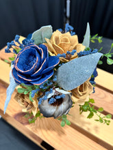 Sola wood flowers in ceramic container