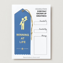 Award Ribbon- Winning At Life