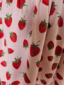 Womens Skirt- Strawberries