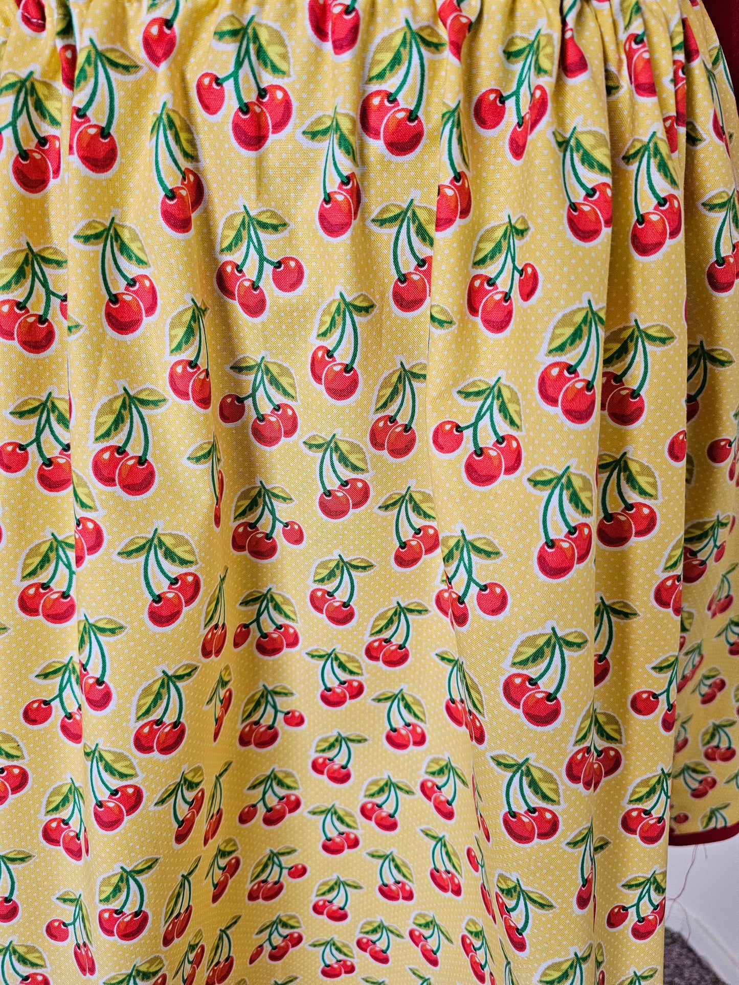 Women's Skirt- Cherries