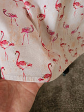 Womens Skirt- Flamingos