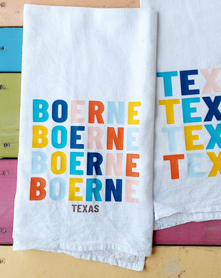 Tea Towels- BOERNE