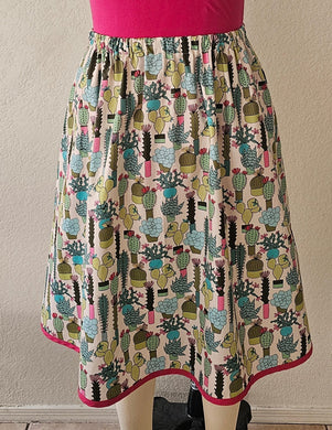 Women's Skirt- Succulents