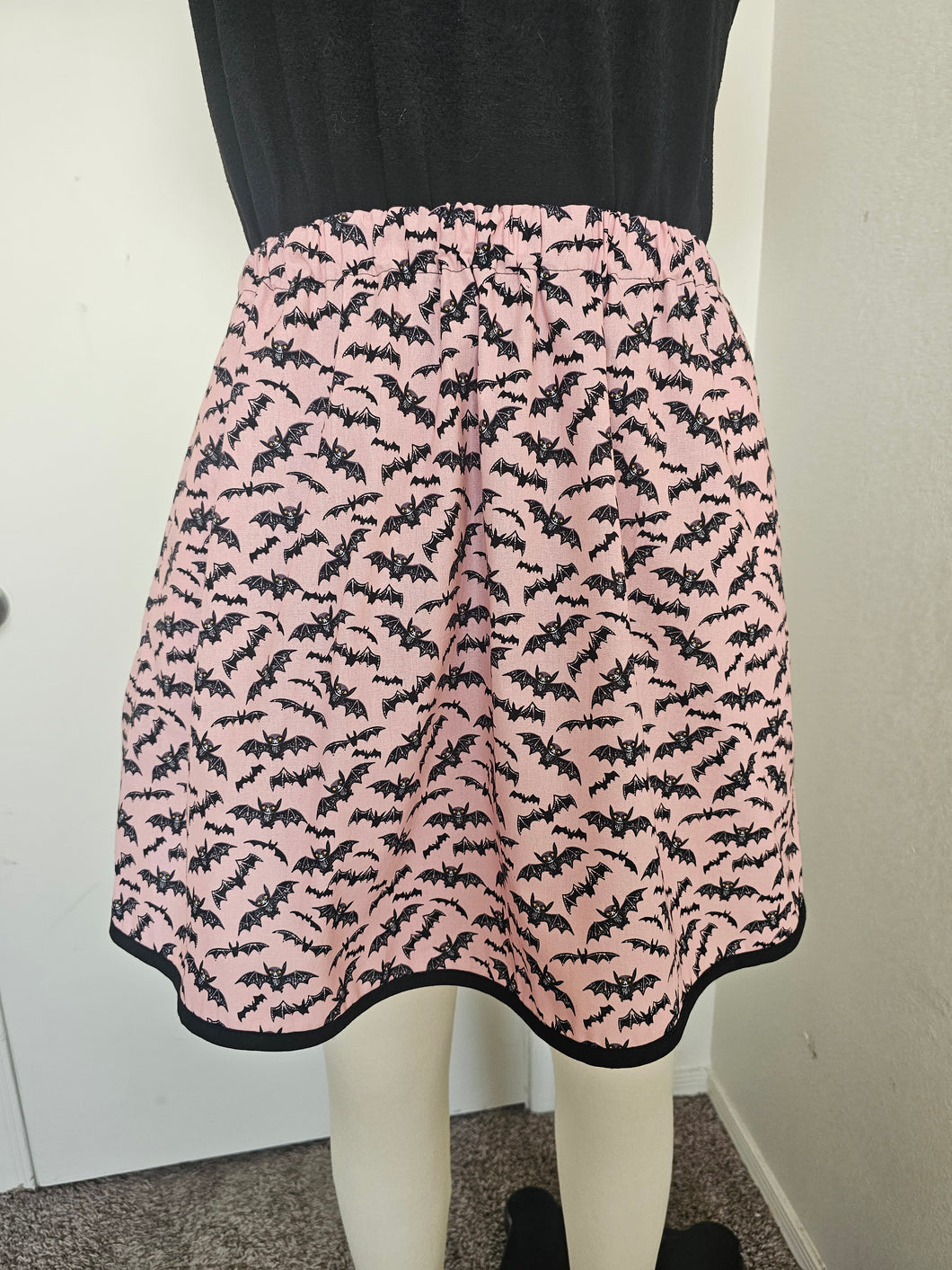 Women's Skirts -Bat print