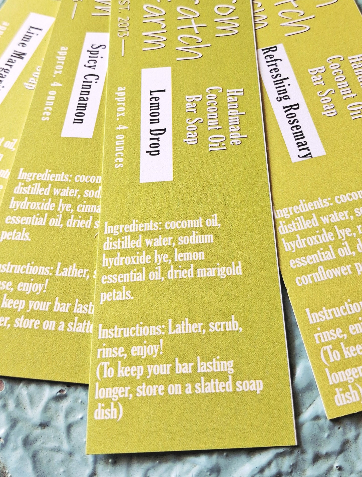 Wholesale Coconut Oil Bar Soaps- MSRP $8 each