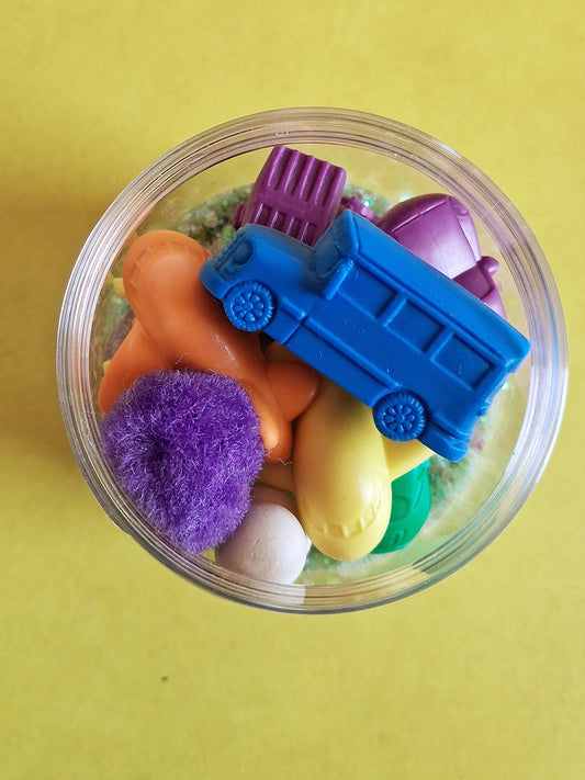 Play Dough Sensory Jars