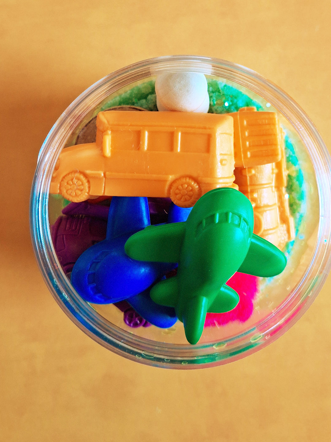 Play Dough Sensory Jars