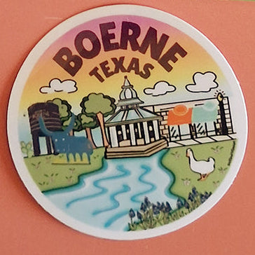 Stickers- Welcome to Boerne