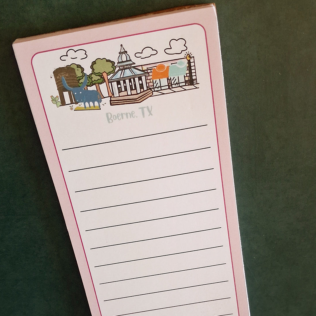 Boerne Notepad