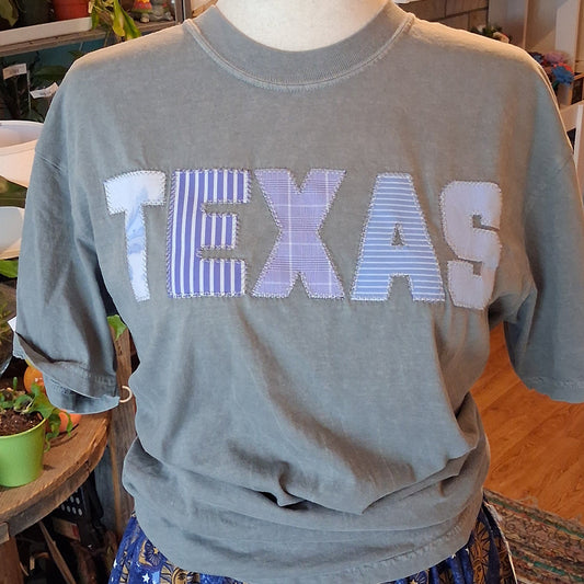 Texas patchwork t-shirt