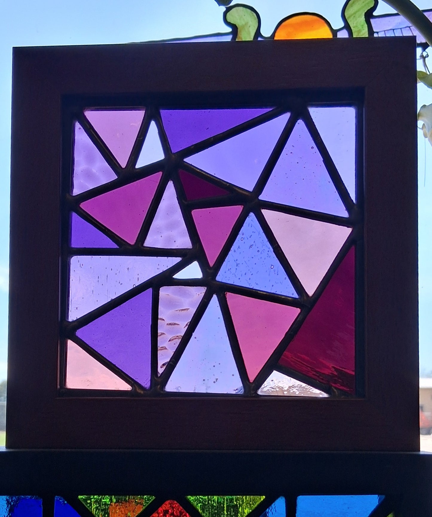 Small Purple Triangles