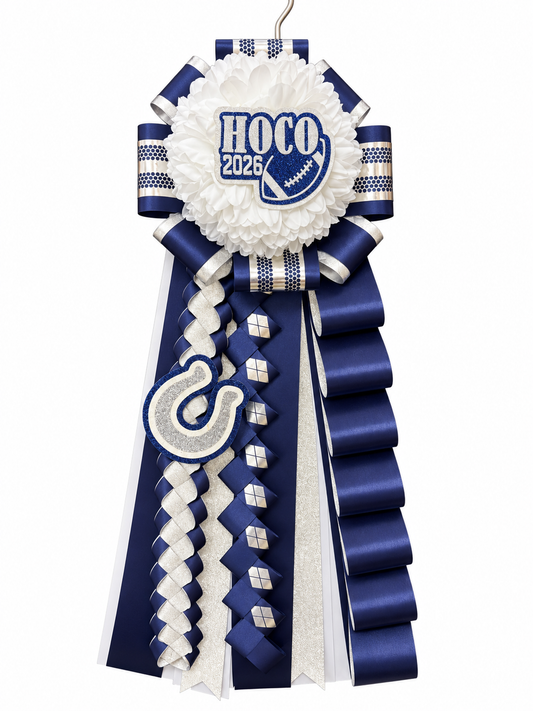 Champion Deluxe Garter 18" Wyatt (w/HOCO 26 cutout on flower)