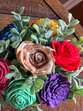 Sola wood flowers in small Cup