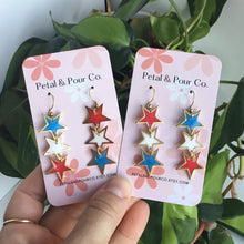 Patriotic Star Earrings