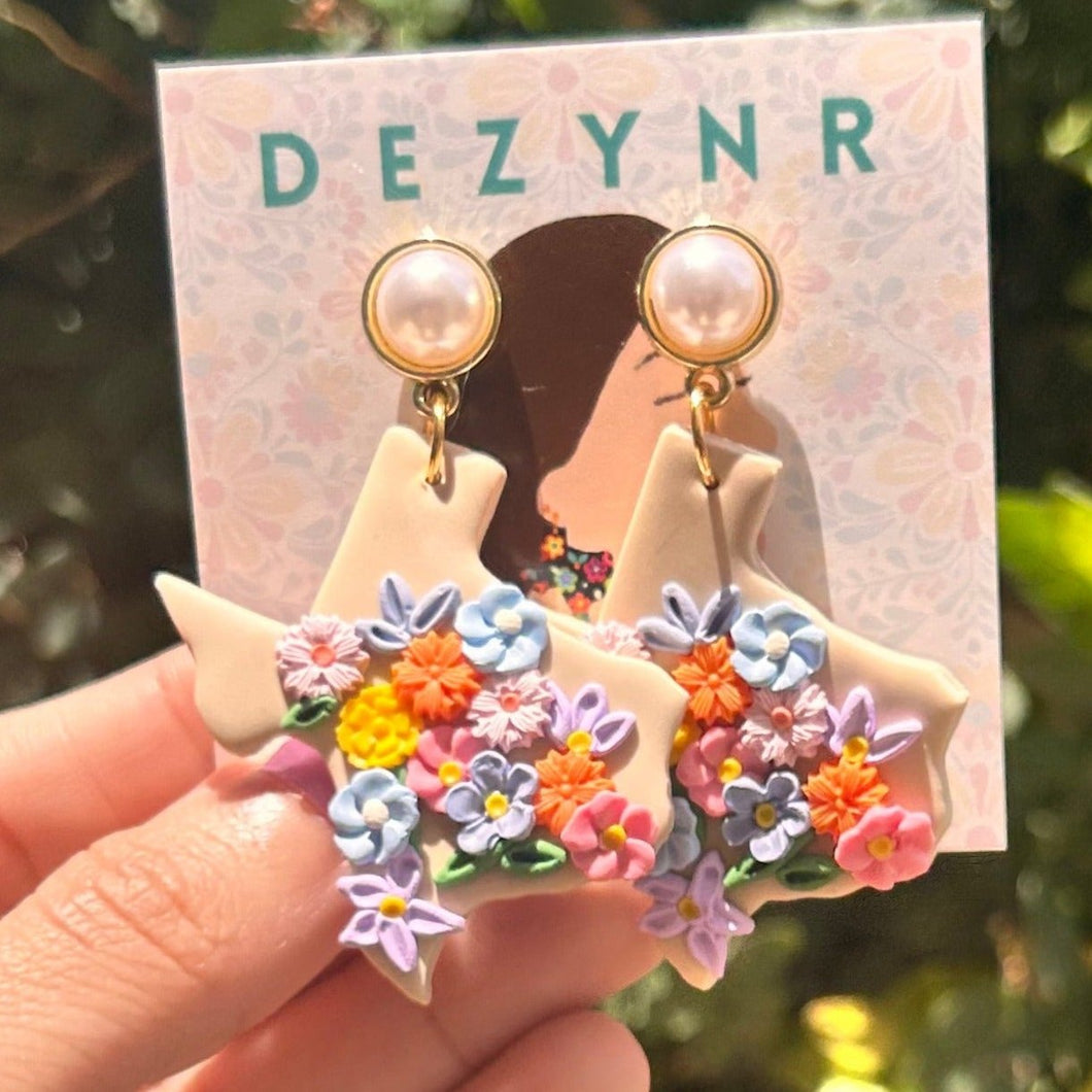 Earrings- Texas Spring Florals