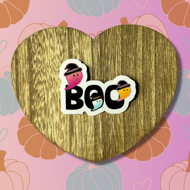 Boo Ghosts Stickers