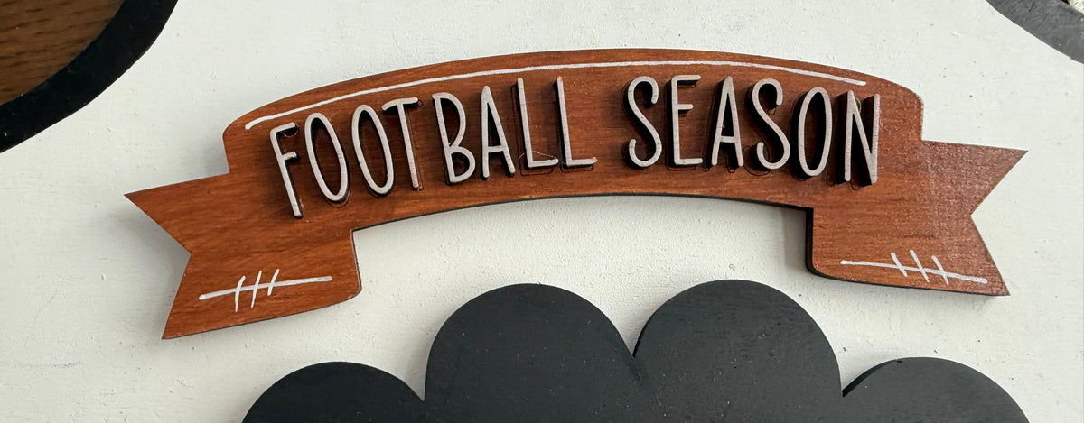 Football season banner