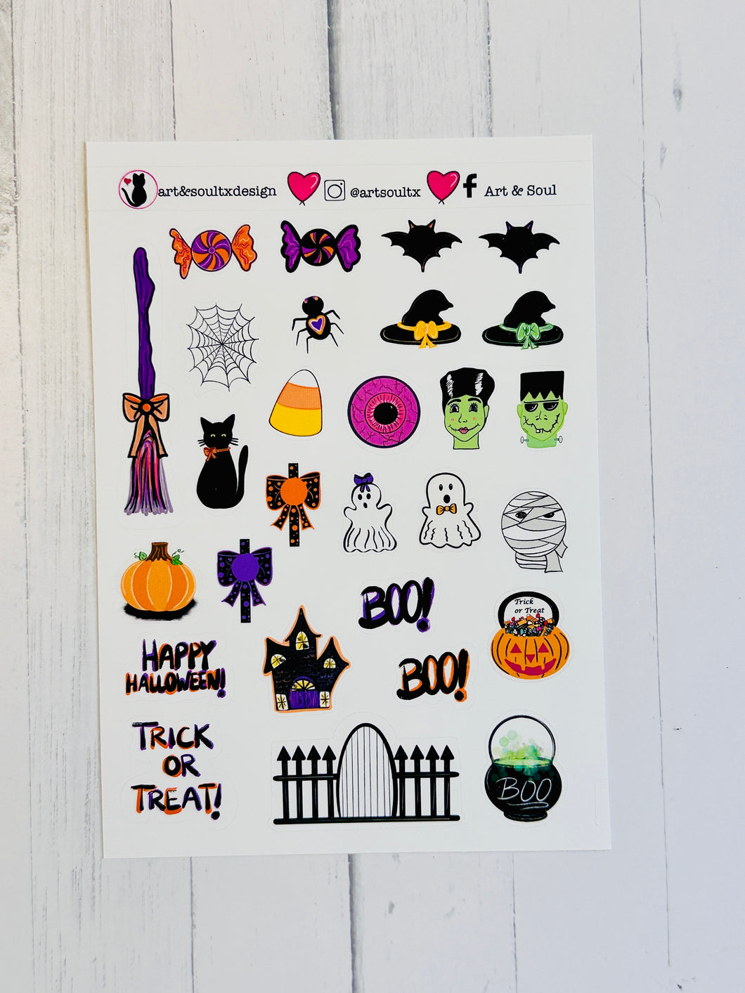 Planner Stickers - Halloween Planner Stickers