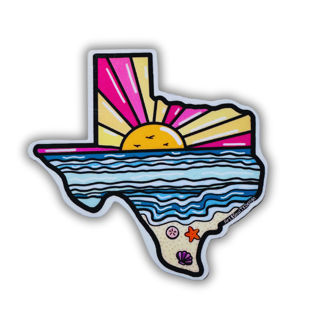 Stickers - TX Beach