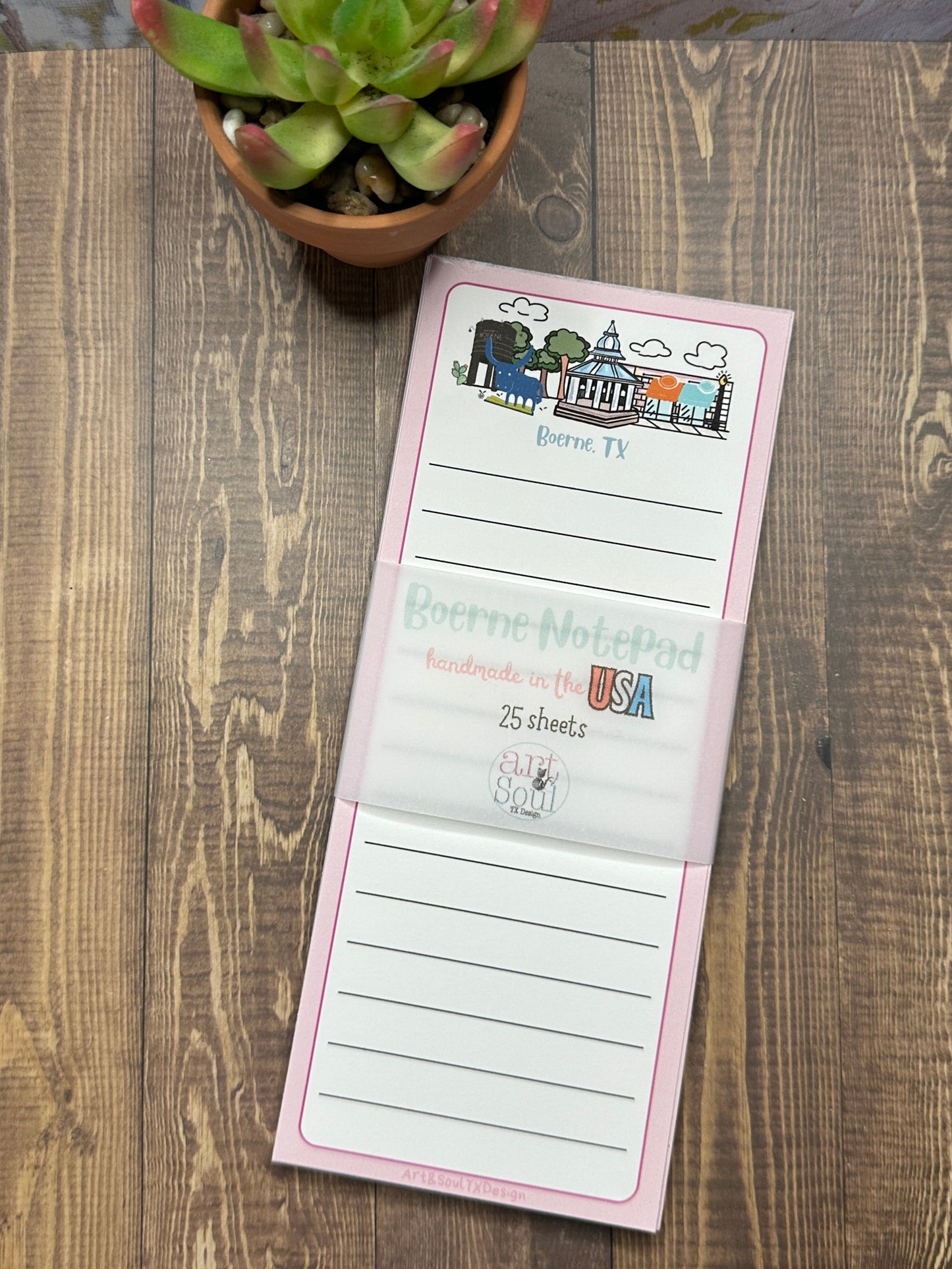 Boerne Notepad
