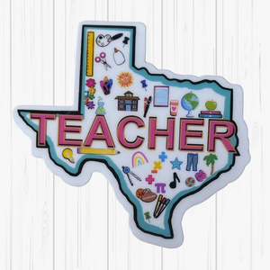 Stickers- Texas Teacher