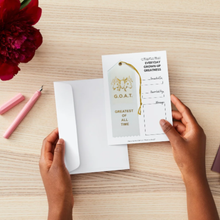 Award Ribbon- G.O.A.T. Greatest Of All Time