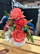 Sola wood flowers in ceramic container