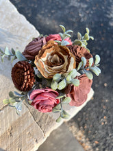 Sola wood flowers in small Cup